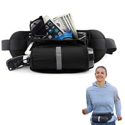 Đai chạy bộ chuyên nghiệp có phản quang , ngăn đựng nước vải Oxford đa năng chống nước nhiều ngăn tiện dụng 