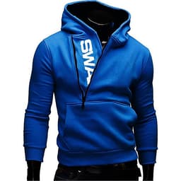 Áo Hoodies Nam Dây Kéo Cách Điệu Dài Tay Kèm Quần Dành Cho Mùa Đông