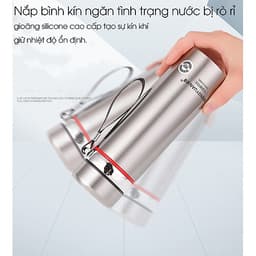 Bình Giữ Nhiệt Nóng, Lạnh Inox, Bình Lưỡng Tính  Ly, Cốc Cách Nhiệt Cao Cấp , 1000ml 2 Lớp, Có Tấm Lọc, Giữ Nhiệt Lên Đến 8 Tiếng