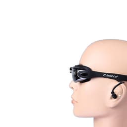 Kính Bơi Tráng Gương  kèm bịt tại cao cấp Cleacco chống sương mù , chống tia UV Hàng chính hãng - Tặng kèm nón bơi Silicon ( Màu ngẫu nhiên ) 