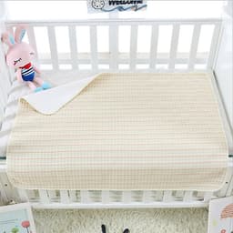 Tấm lót chống thấm cho bé Organic Good Cotton Babyup. Miếng lót chống thấm 4 lớp, mềm mại, thoáng khí, siêu thấm hút, có thể giặt, an toàn cho bé