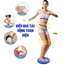 Đĩa Xoay Tập Eo - Bàn Xoay Tập Eo - Đĩa Xoay Eo Giảm Cân - Bàn Xoay Eo Tập Thể Dục Hiệu Quả, dụng cụ thể dục thể thao, dụng cụ tập gym tại nhà, nhựa pvc thân thiện môi trường