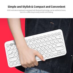 Logitech K380 Wireless Bluetooth 3.0 Keyboard EASY-SWITCH Keyboard Multi-device Connection Multiple Operating Systems