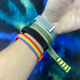 Dây thay thế Nylon mặt cao su cho Xiaomi Miband 5 Mijobs - Hàng Nhập Khẩu