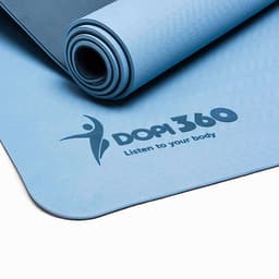 Thảm tập yoga DOPI360 cao cấp hai lớp siêu bám DP5500 Tặng kèm túi và dây