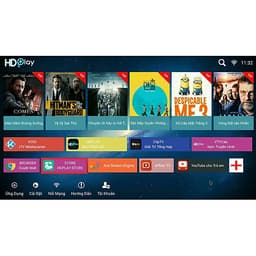 Android MyTV Net RAM 2G- 2020 Tặng Tài khoản HDplay, Android 7.1.2 hỗ trợ điều khiển Giọng nói - Hàng chính hãng