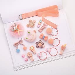 Phụ kiện tóc cho bé gồm Nơ, Cột, Kẹp tóc 