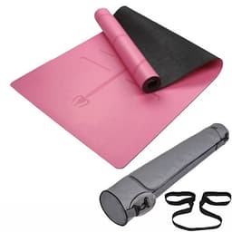 Thảm Tập Yoga Định Tuyến Da PU Cao Cấp Amalife + Túi Đựng Thảm Tập Yoga Định Tuyến + Dây Buộc Thảm Tập Yoga Định Tuyến