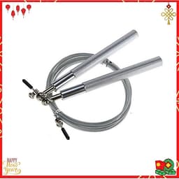 Dây nhảy lõi thép, tay cầm hợp kim nhôm, bền bỉ dẻo dai Cleacco