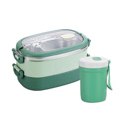 Hộp Cơm Giữ Nhiệt INOX304 Hiện Đại Kèm Hộp Đựng Canh Soup