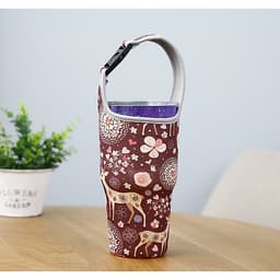 Túi Đựng Ly Giữ Nhiệt Lớn 900ml - Nhiều Hoa Văn