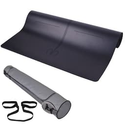 Thảm Tập Yoga Định Tuyến Da PU Cao Cấp Chính Hãng miDoctor + Túi Đựng Thảm Tập Yoga + Dây Buộc Thảm Yoga Định Tuyến