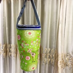 Túi Đựng Ly Giữ Nhiệt Lớn 900ml - Nhiều Hoa Văn