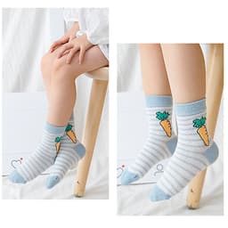 Set 5 đôi tất vớ trẻ em (size cho bé từ 0-6 tuổi)