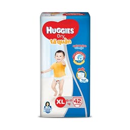 Combo 2 Tã quần HUGGIES DRY BIG JUMBO M54 - L48 - XL42 - XXL38