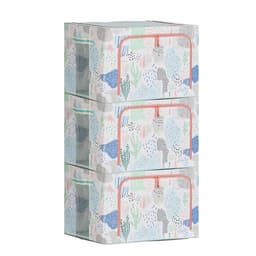 Bộ 3 Túi Đựng Chăn Màn Khung Sắt Gấp Gọn miDoctor (CÓ CHỌN MÀU)
