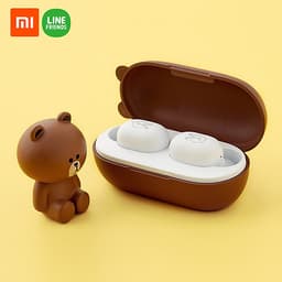 Tai nghe không dây thể thao nhét tai Xiaomi Youpin Line Friends TWS Earphones BT V5.0 chống mồ hôi cho Iphone HUAWEI