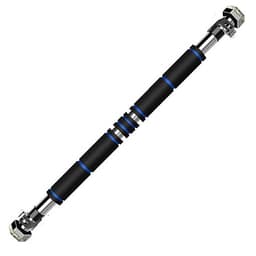 Xà Đơn Gắn Cửa Hoặc Treo Tường Chốt Chống Xoay Màu Đen Xanh Dương(Chọn Kích Thước)- Mẫu Cải Tiến Chất Lượng Vượt Trội