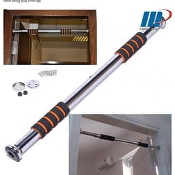 Xà Đơn Treo Tường Gắn Cửa Đa Năng Độ Dài Tùy Chỉnh Giúp Bạn Tập Gym, Tập Cơ Bụng, Cơ Vai, Cơ Xô 60-120Cm - Chính Hãng miDoctor (Màu Ngẫu Nhiên)