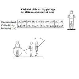 Dây nhảy thể lực ( dùng trong Boxing, Muay Thai) + tặng kèm túi 