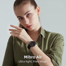 đồng hồ thông minh xiaomi Mibro Air XPAW001 Kết nối Bluetooth 5.0 theo dõi sức khỏe chống nước IP68 hỗ trợ Android iOS