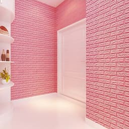 Bộ 10 Miếng Xốp Dán Tường 3D Chịu lực, chống nước, chống ẩm mốc 70x77cm DT26