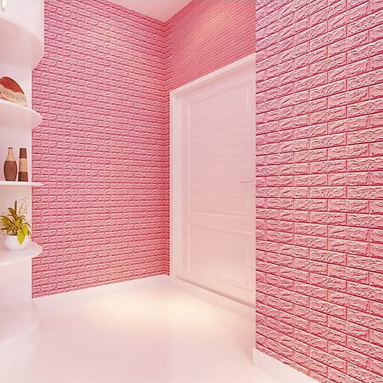 Bộ 10 Miếng Xốp Dán Tường 3D Chịu lực, chống nước, chống ẩm mốc 70x77cm DT26