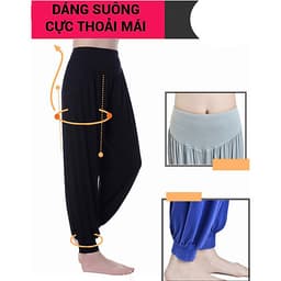 Quần Alibaba Tập Thể Thao Yoga KIP23 Co dãn 4 chiều cực đẹp