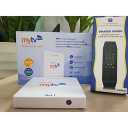Android MyTV Net RAM 2G- 2020 Tặng Tài khoản HDplay, Android 7.1.2 hỗ trợ điều khiển Giọng nói - Hàng chính hãng