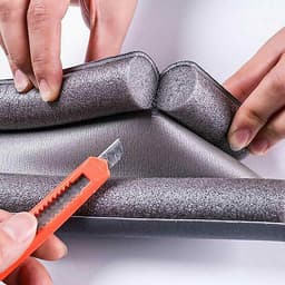 Combo 2 Ron Thanh Nẹp Xốp Chèn Chắn Cửa Chống Bụi Côn Trùng Dài 90cm Legaxi