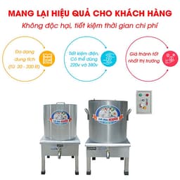 Nồi Nấu Phở Tủ Điện Rời Công Nghiệp NEWSUN - Hàng Chính Hãng