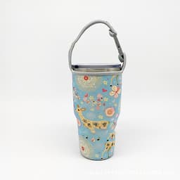 Túi Đựng Ly Giữ Nhiệt Lớn 900ml - Nhiều Hoa Văn