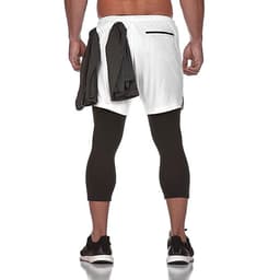 Quần Tập Gym Nam 2 Lớp Kết  Hợp Legging Chuyên Nghiệp - Quần Bóng Rổ - Quần Thể Thao Nam SZone SQ517