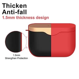 Vỏ Hộp Sạc Tai Nghe Không Dây Sony WF-1000XM3 Bằng Silicone Dày 1.5mm