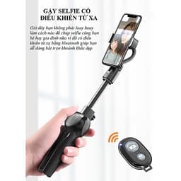 Chân Máy Chụp Ảnh, Quay Phim, Livestream Kẹp Ipad, Điện Thoại LT04 - Có Điều Khiển Từ Xa - Hàng Nhập Khẩu