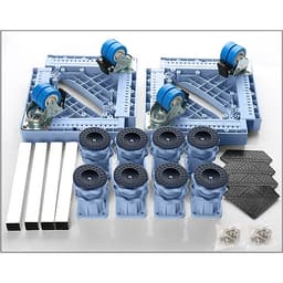 Chân đế máy giặt tủ lạnh inox cao cấp tải trọng 1000kg - hàng nhập khẩu