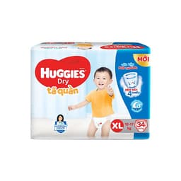 Tã quần HUGGIES DRY PANTS JUMBO mẫu mới