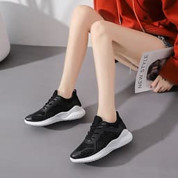 Giày thể thao Giày đi bộ Nữ huấn luyện viên nhẹ Knit mềm