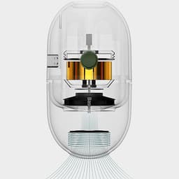 Máy Hút BụI Để Bàn Cầm Tay Xiaomi Baseus C2 1000Pa Không Dây Phù Hợp Dọn Dẹp Máy Tính Góc Bàn