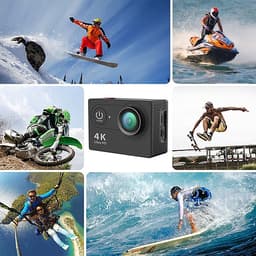 Camera Hành Trình 4K Ultra HD Wifi Kết Nối Với Điện Thoại Live Stream H9R Cao Cấp AZONE