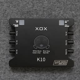 Soundcard Livestream XOX K10 10th phiên bản Tiếng Anh - Hàng chính hãng