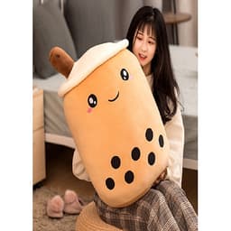 Gấu Bông Gối Ôm Thú Bông, Nhồi Bông Hình Ly Trà Sữa Xinh Xắn Ngộ Nghĩnh Siêu Hot