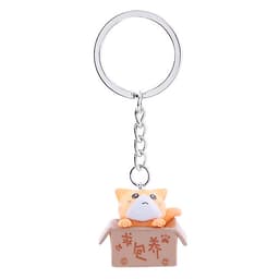 Móc Khóa Mèo Con Ngồi Hộp