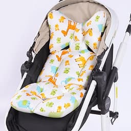 Gối Xe Đẩy Cho Em Bé Chất Liệu Cotton