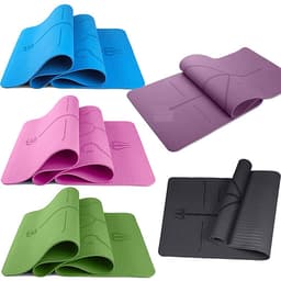 Thảm Tập Yoga Định Tuyến miDoctor + Túi Đựng Thảm Tập Yoga Định Tuyến + Dây Buộc Thảm Tập Yoga Định Tuyến (Túi, Dây Giao Màu Ngẫu Nhiên)