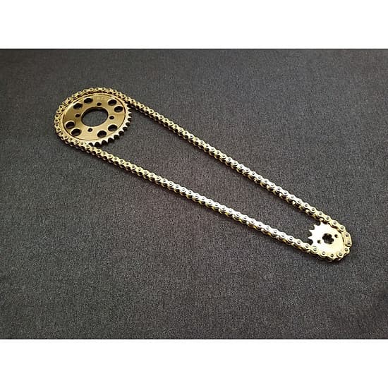 bộ sên nhong dĩa vàng dành cho xe máy 3 món