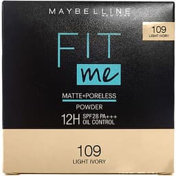 Phấn Nền Kiềm Dầu Chống Nắng 12H SPF 28 PA+++ Mịn Lì Lâu Trôi Fit Me Maybelline New York Compact Powder 6g