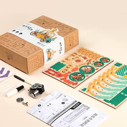 Đồ chơi lắp ráp gỗ 3D Mô hình Hộp nhạc Music Box AM41-AM45