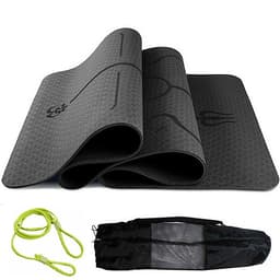 Thảm Tập Yoga Định Tuyến miDoctor + Túi Đựng Thảm Tập Yoga Định Tuyến + Dây Buộc Thảm Tập Yoga Định Tuyến (Túi, Dây Giao Màu Ngẫu Nhiên)