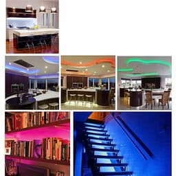 Cuộn Đèn LED Trang Trí Quấn Cây RGB Siêu Sáng, Dài 5M Kèm Remote 44 Phím